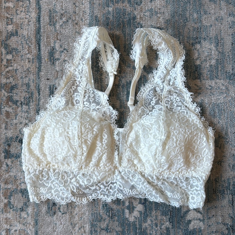 White aerie bralette